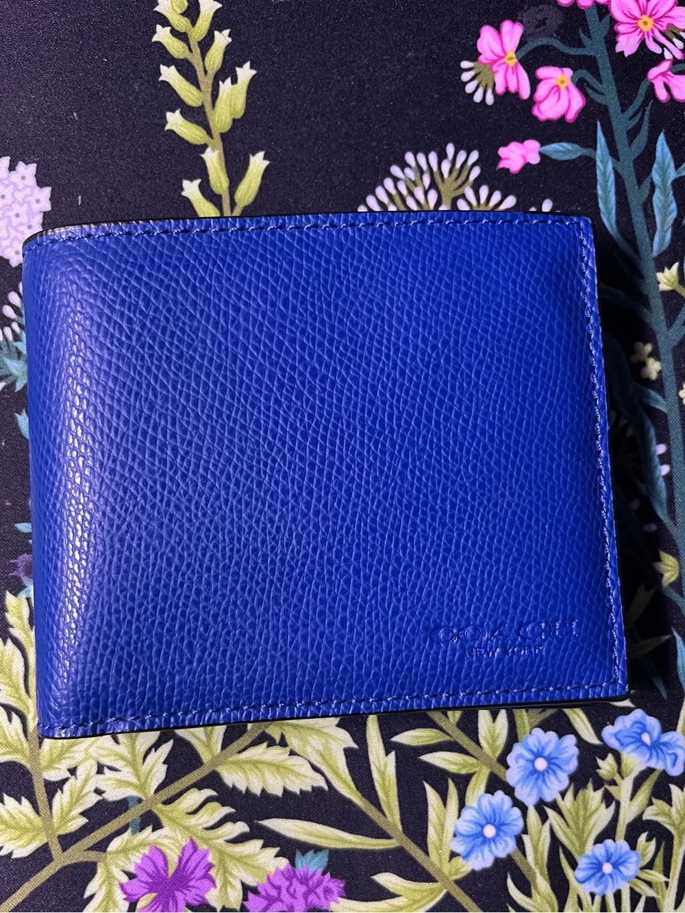Coach Sport Blue 3 in 1 Bifold Wallet